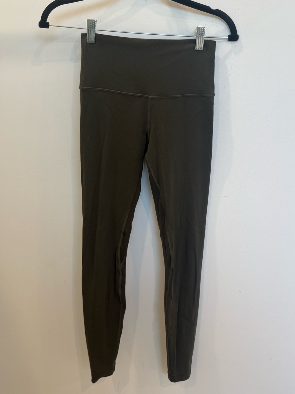 Lululemon High-Rise Olive Green Leggings